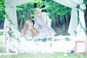眠り姫　model:弥生さん、MOMOさん