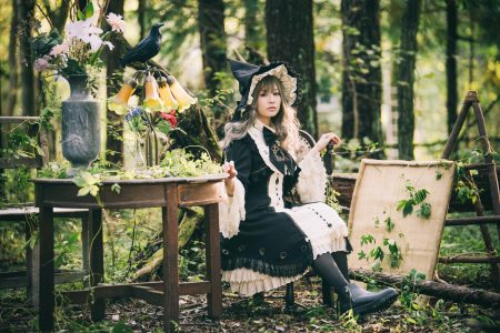 THE WITCH AND THE WOODS　model:吉森未沙希さん